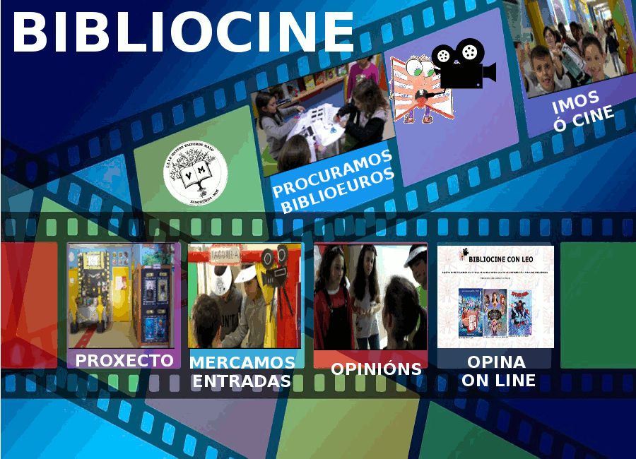 Imaxe duns fotogramas que permite accedre ás diversas seccións.