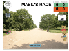 Imaxe dun parque que permite o acceso  xogo da carreira de Masil