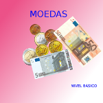 Imaxe de moedas e billetes que permite o acceso s actividades nivel bsico